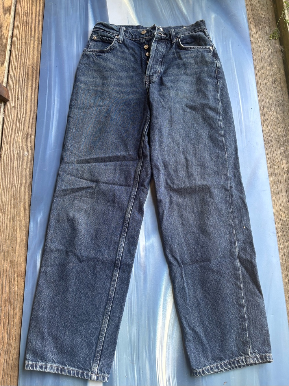 Free people high waisted jeans